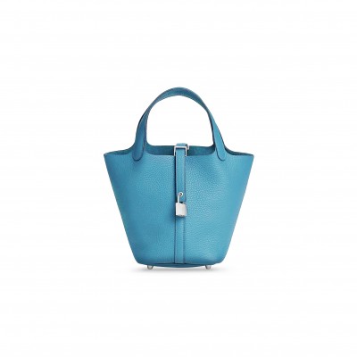 HERMES PICOTIN LOCK 18 TAURILLON CLEMENCE H056289CK7B (18*18*13cm)